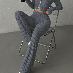 Completo sportivo casual da donna a maniche corte